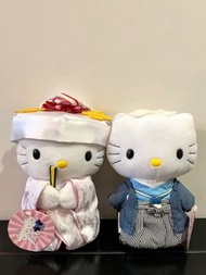 (3178) 1999年產品全新麥當勞x Hello Kitty 限量版日本結婚公仔一對,值得收藏,約高24x 闊17 cm,清貨價$189