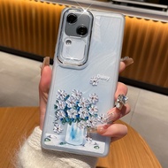 เคส Vivo V30 V40 V29 V27 5G เคส Vivo V40 V30 V27 Pro เคส Vivo V30E V29E V23 5G เคสโปร่งใสกันกระแทกแบ