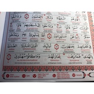 :: Al Quran Terjemah Ada Latin Perkata dan Tajwid, AL AJWAD - ukuran