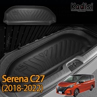 3D trunk mat Nissan Serena C27(2018-2022) 3D car mat trunk lower storage box mat foot mat carpet car