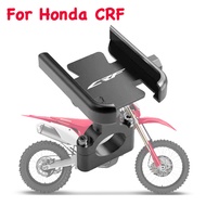 For HONDA CRF300L CRF250L CRF 230 450L CRF250F 250 450 R/X 150 300L Motorcycle Handlebar Back Mirror Mobile Phone Holder