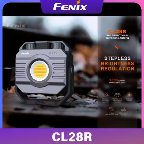 Fenix CL28R 2000Lumens Rechargeable Zooomable Multifunctional Portable Worklight Camping Lantern Bui