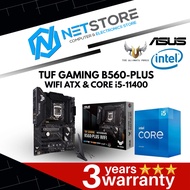 PWP ASUS TUF GAMING B560-PLUS WIFI ATX & INTEL CORE i5-11400 PROCESSOR
