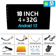 (4+32/64G)7/9/10 นิ้ว 2din 2G Ram Android 13รถวิทยุเครื่องเล่นมัลติมีเดีย 2.5D เครื่องเสียงติดรถยนต์