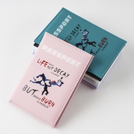 Extreme Sports Hot Blood Color Printing Passport Protective Case SIM Card Slot Ticket Holder