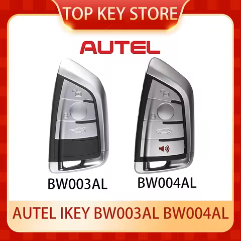AUTEL IKEY Razor Type BW003AL BW004AL BMW Razor FEM CAS4 BDC2 New Design Universal Smart Key For KM1