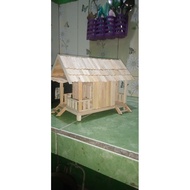 Miniature Old School Style Ice Cream Stick House