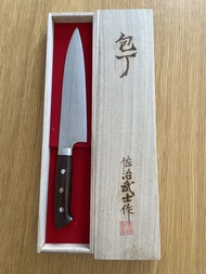 佐治武士 VG10 有色 多層 牛刀 210