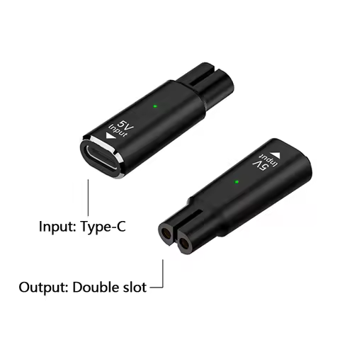 5V Type-C Shaver Adapter Charger Converter for Philips OneBlade QP2724 QP2834 QP1324 QP1924 QP4530 B