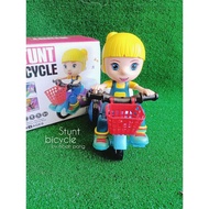Bicycle stunt, sound bicycle toy, dancing bicycle, bicycle toy