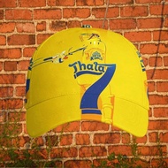 Chennai Super Kings "Thala MS #7" Custom All-Over Print Baseball Cap, Limited Edition Yellow Silhoue