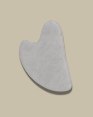 玉石臉部刮痧板白玉  澳洲JULISA 送絲絨布袋  穴道按摩新春開運