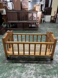 【東鼎二手家具】松木2.8尺活動式嬰兒床*兒童床*成長床*遊戲床*實木床*組合床*嬰兒床*搖籃床*學習床*臥室床*活動床
