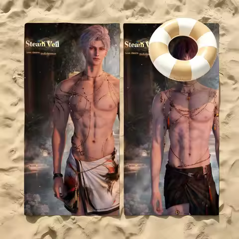 Game Love And Deepspace Lingering Lust Towel Towels For Beaches Yoga Studios Gyms Hot Springs Swimmi