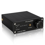 FX-Audio DAC-X3PRO USB DAC ESS9023 Headphone Amplifier CS8416 Support ASRC Transmission HiFi Portabl