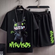 ✨2025 Plus Size Baju Set Seluar Track Lelaki Slim [1809 People Collected] Plus Size Men's Clothing N