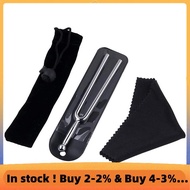 Tuning Fork,A440Hz Tuning Fork-Standard a 440 Hz Violin Guitar Tuner Instrument with Soft Shell Case