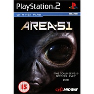 PS2 GAME DVD - area 51