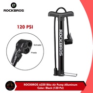 pompa sepeda rockbros a320 – 120 psi bicycle pump presta schrader
