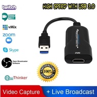 Hdmi Video Capture Card - Full Hd - Usb 3.0 - Elgato Killer