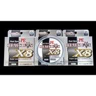 PE Braided Line 8 (BLACK FOX) Real Sports X8