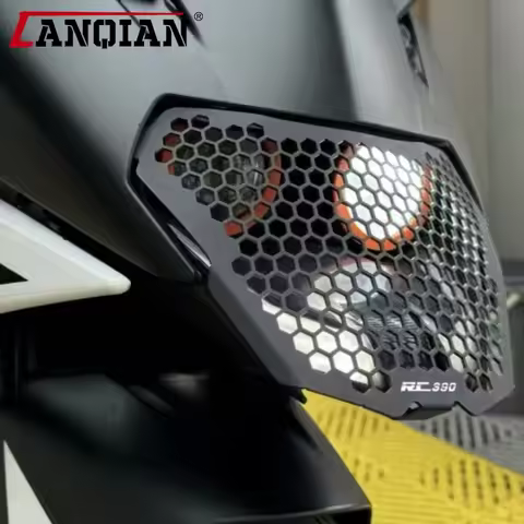 RC390 RC125 Headlight Grill Guard For RC 125 RC 390 RC200 2014 2015 - 2018 2019 2020 2021 Motorcycle