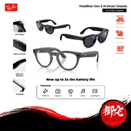Ɽay-βan Ṃe𝔱a Gen 2 Ɽay-βan Headliner SmartGlass AI Device AI Smart Glass (Gen 2)
