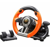 PXN V3 PRO Racing Wheel With Racing Paddles for PC, PS4 & Nintendo Switch [ORANGE/BLACK]