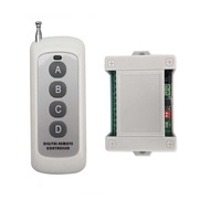 12V 4-Channel Wireless Remote Control Switch Four-Channel Relay Receiver Module LED