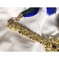 Feather Fan Hanfu Wedding Fan Classical Feather Fan Retro Boutique Feather Fan