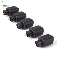 UM.T Mini Optical Audio Adapter 3.5mm Female Ja Plugs To Digital Toslink Male