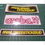 Universal Sticker ARUBA IT logo 15cm