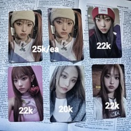 Wts haerin pc newjeans beannie earrings pigtails jersey cimol all good condi official