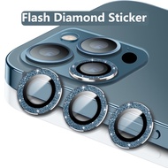Shining Camera Lens Ring Protector compatible for iPhone 13 PRO MAX 13 PRO 13 MINI 12 MINI 12 PRO MAX 11 PRO MAX