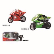 創新玩具8012迷你跳躍遙控摩托車 充電帶陀螺儀高速摩托車模型