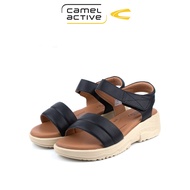 camel active Women Black Felicia Back Strap Sandals (782203-DZ01SV-1)