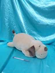 （C94）miniso life 趴姿 睡覺 小狗 狗狗 狗娃娃 棕色 趴趴狗 無顆粒  柔軟 可愛 復古 早期 懷舊 童年 絨毛 娃娃 玩偶 布偶