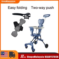 Baby Stroller Toddler Lightweight Foldable Two-way Stroller For 0