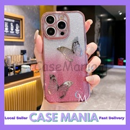 Vivo V21 V21e V23e V25 V25e V27e V29 V30 Pro V30e V40 V50 Pro Lite gradient luxury butterfly  soft c
