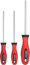 HARFINGTON 3Pcs Magnetic Torx Screwdriver T20/T25/T27 S2 Steel Security Star 6 Point Head Precision 