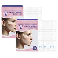 V Face-Lifting Adhesive Tape, v-face lift tape with bands,neck tape,for Skin Firming,Toning & Tighte