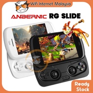 MSIA STOK Permainan Tangan ANBERNIC RG Slide Handheld Gaming Console 4.7" Android 13 UNISOC T820 Wit
