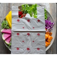 (Bundle Of 10,5) SUPER durability plastic bag 28-30pcs Packet White Lion Dragon Head Plastic Bag Bag