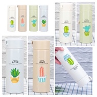 botol minum termos kaca 400ml - termos panas - Termos es batu - termos mini kopi - botol air minum -