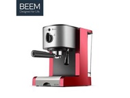BEEM 紅色半自動咖啡機