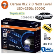 Osram Car Headlight Bulb XLZ 2.0 Next Level LED Toyota Altis 2002-2013 Only Halogen Original