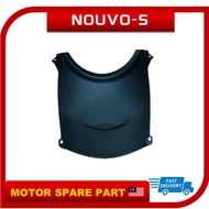 (100% ORIGINAL) YAMAHA NOUVO-S FENDER INNER FRONT FENDER INNER MUDGUARD MUD GUARD DALAM COVER HITAM 100% ORIGINAL HLY