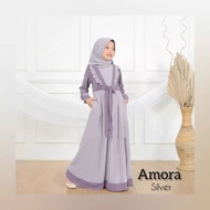 Baju Gamis Anak Perempuan Umur 9-13 Tahun Model Terbaru Trendy Modern