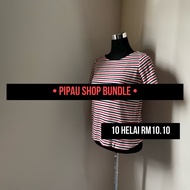[Borong Bundle]🔥Knitwear Short Sleeve 🔥10 Helai RM10.10 ‼️