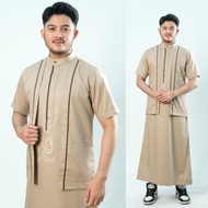 Jubah Slimfit ALWASIL Jubah pria Gamis Pria  jubah gamis pria lengan pendek auter jubah rompi jubah 
